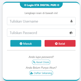 Register PGRI Kabyahukimo - Persatuan Guru Republik Indonesia Cabang Kabyahukimo